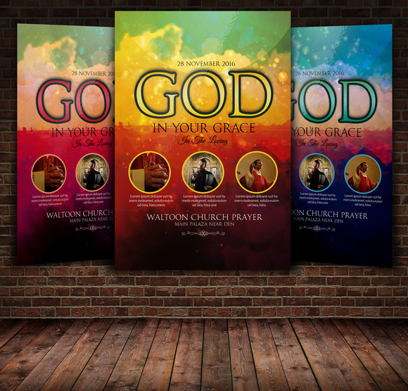 Gospel Meeting Flyer Template