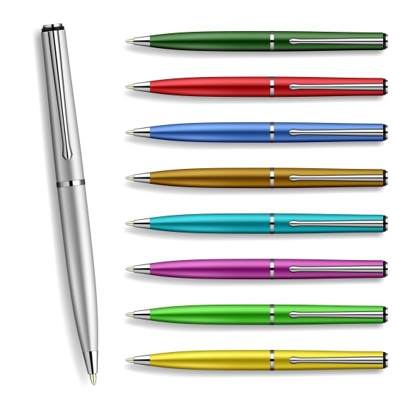 Set Colorfull Pens Set Colorfull Pens