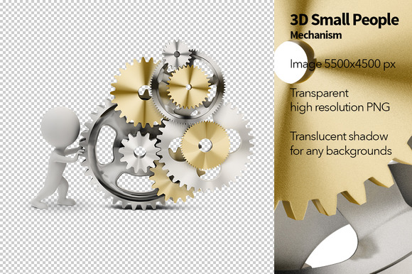 3D Small People Mechanism