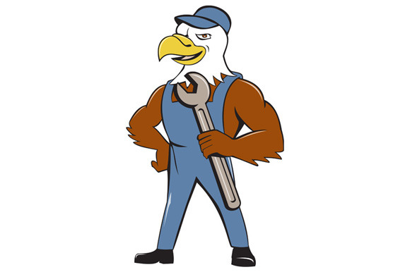 American Bald Eagle Mechanic Spanner American Bald Eagle Mechanic Spanner