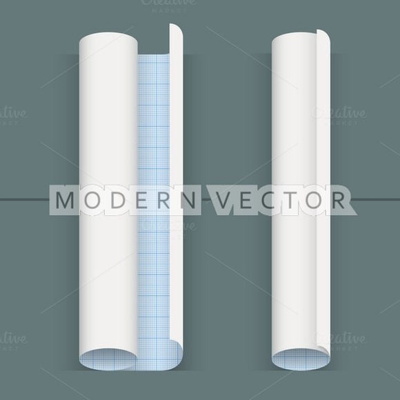 Set Of Curtailed Sheets Of Paper Set Of Curtailed Sheets Of Paper