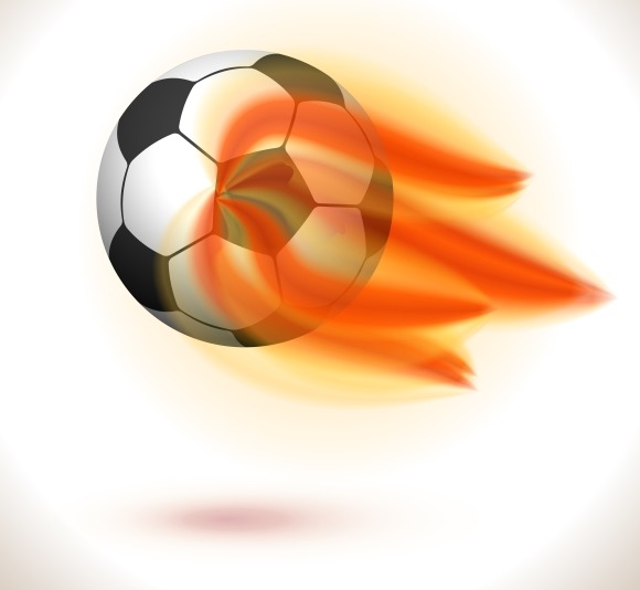 Fire Flaming Soccer Ball Fire Flaming Soccer Ball