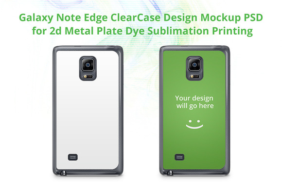 Galaxy Note Edge ClearCase Mock-up Galaxy Note Edge ClearCase Mock-up
