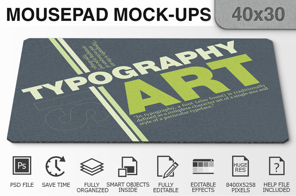 Mousepad Mockups 40x30 3 Mousepad Mockups 40x30 3