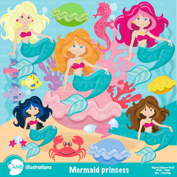 Download Barbie Mermaid Vector » Maydesk.com