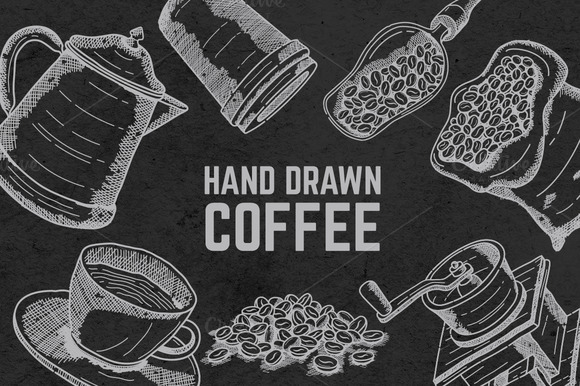 Hand Drawn Coffee