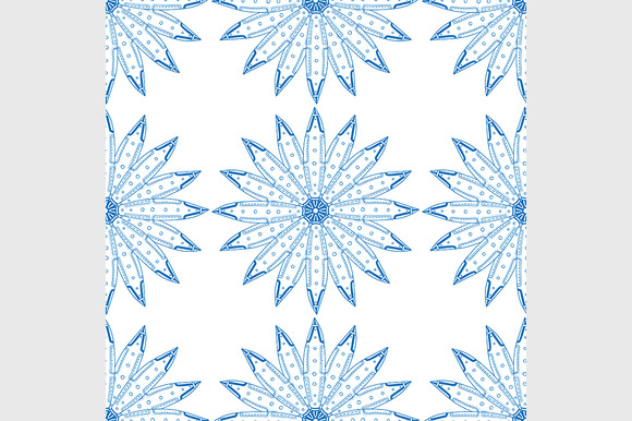 Blue Seamless Pattern Blue Seamless Pattern