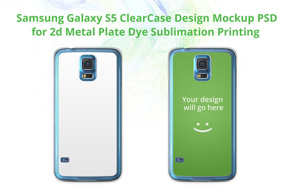 Galaxy S5 2d ClearCase Mock-up
