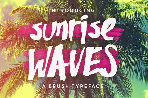 Sunrise Waves + Bonus PS Brushes _img11-f