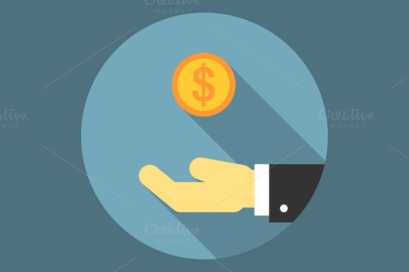 Hand Taking Coin Hand Taking Coin
