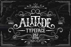 ALITIDE Typeface