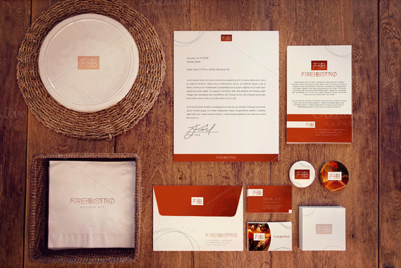 Stationery Mockup 01 Stationery Mockup 01