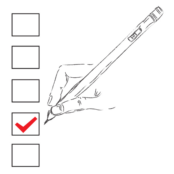 Choice Hand Pencil Vector Choice Hand Pencil Vector