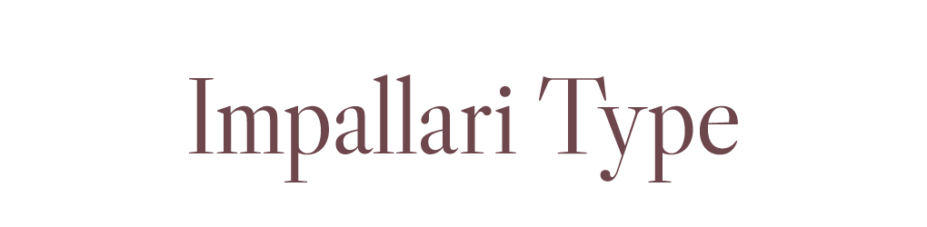 Impallari Type