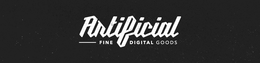 CreativeMarket banner for @Artificial