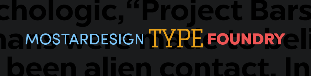 Mostardesign Type Foundry