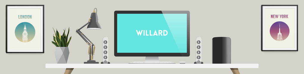 CreativeMarket banner for @Willard
