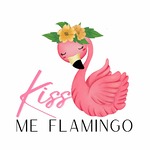 Kiss me flamingo
