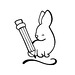 RabbitAndPencil