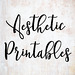 Aesthetic Printables