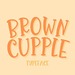 Brown Cupple