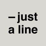 just a line
