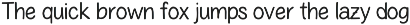 Schoolyard font preview