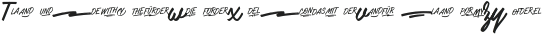 Mark My Words Clean Alternates ttf (400)