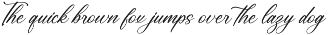 Gattenburg Mikalia Script Font preview