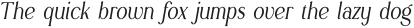 Rowan Narrower 6 Italic otf (400)