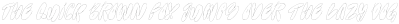 Bish Outline otf (400)