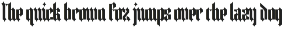 ED Hangerman - Blackletter Typeface preview