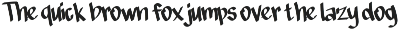 Salmon - Graffiti Display Font preview