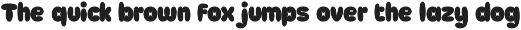 Puffypuff - Bubble Pop Display Fonts font preview