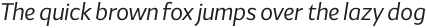 Honesty Sans Regular Italic otf (400)