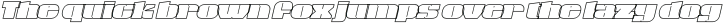 KREAK DISPLAY OUTLINE SLANT Outline Slant otf (400)