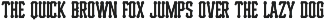 Outsider Font preview