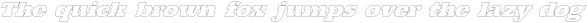 Becrat Italic RoughOutline otf (400)