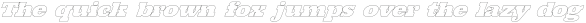 Becrat Italic Outline otf (400)