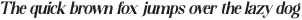 Contingent Serif Slant otf (400)