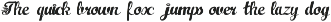 Antusias Script Font preview