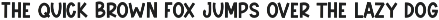 Friendszone font preview