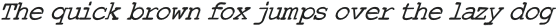 TypewriterInked-Italic otf (400)