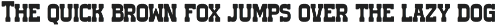 San Andreas Slab Serif Font font preview