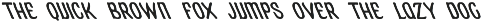 Lana | Slanted Display Font font preview