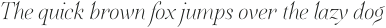 Quietism Display Thin Italic otf (100)