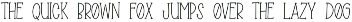 Overthinking Font preview