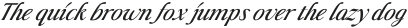 Liliane Classe MediumItalic ttf (500) Sample