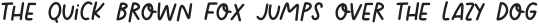 Noteworthy Font - Lollipop Regular otf (400)