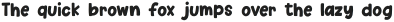 Funtastic Wonderful Font - Chunky Regular otf (400)